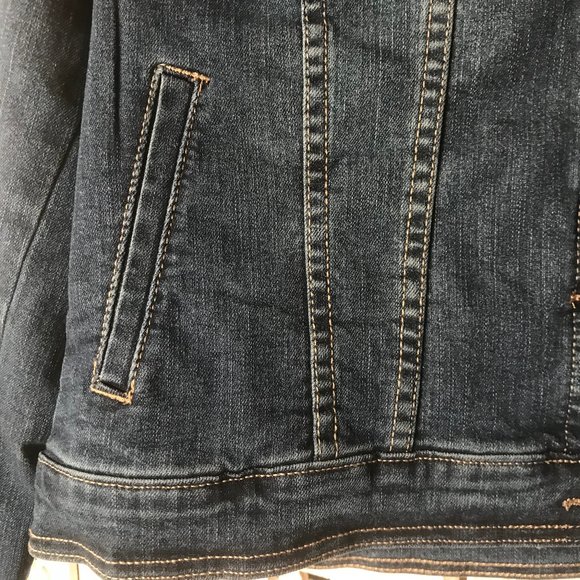 NWT Vintage America Denim Jacket Small Stretch S - Picture 10 of 14